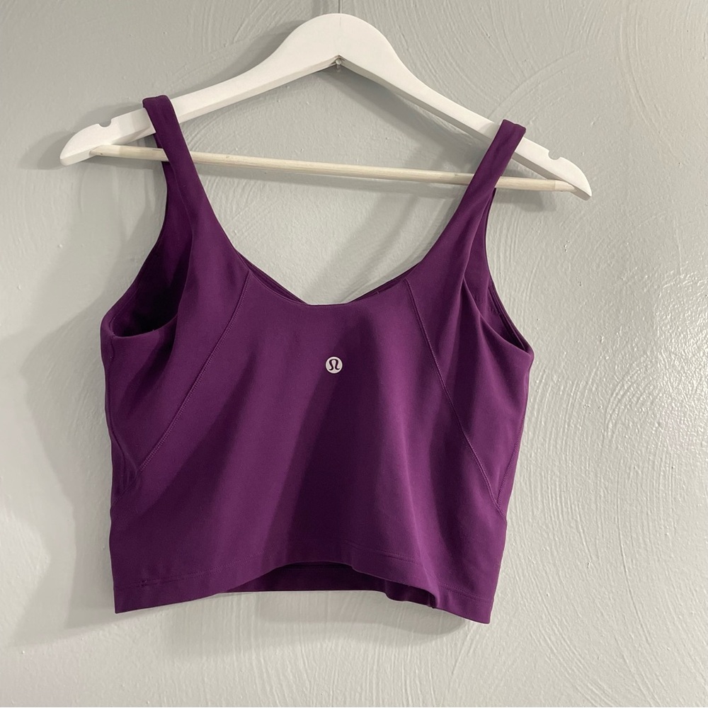 Lululemon Align Tank Top Dramatic Purple Magenta, Size 10 - Picture 5 of 8